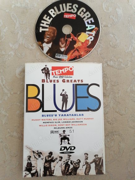 BLUES GREATS ( BLUES’U YARATANLAR ) - 49 DAKİKA   -TÜRKİYE BASIM DVD FİLM