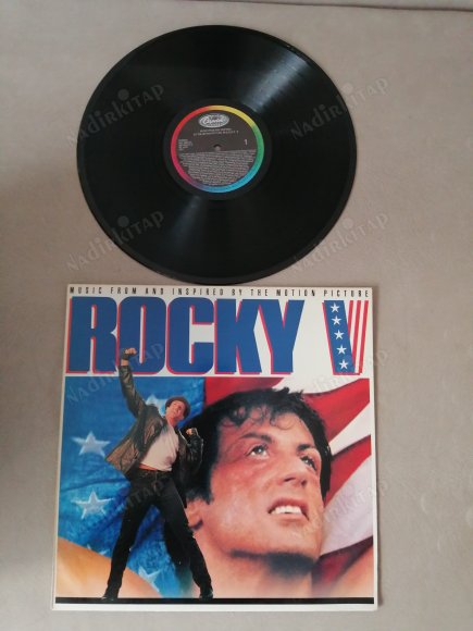 ROCKY V SOUNDTRACK - 1990 YUNANİSTAN BASIM 33 LÜK LP PLAK