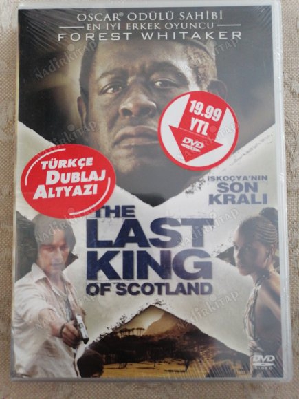 İSKOÇYA’NIN SON KRALI ( THE LAST KING OF SCOTLAND ) - FOREST WHITAKER -  117  DAKİKA TÜRKİYE BASIM -  DVD FİLM - AÇILMAMIŞ AMBALAJINDA