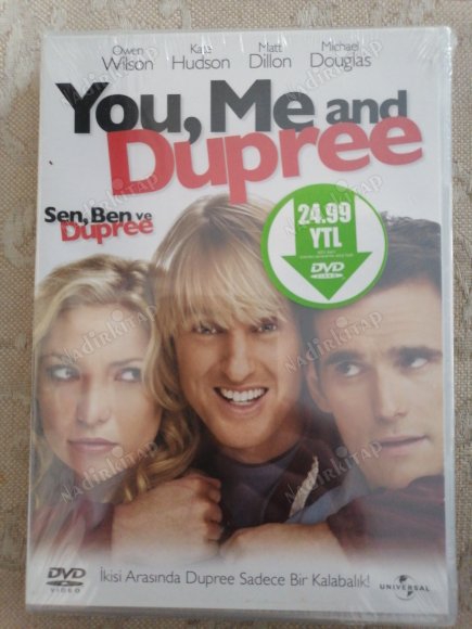 SEN BEN VE DUPREE (YOU,ME AND DUPREE ) - OWEN WILSON /MATT DILLON  -   DVD  FİLM - 105  DAKİKA +EXTRAS - TÜRKİYE BASIM- AÇILMAMIŞ AMBALAJINDA