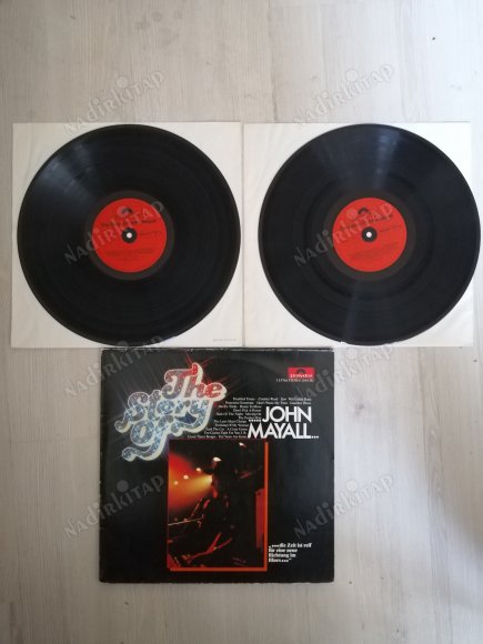 JOHN MAYALL -  THE STORY OF JOHN MAYALL - 1978 ALMANYA  BASIM 33 LÜK DOUBLE  LP  PLAK