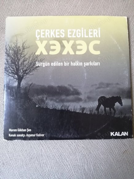 ÇERKES EZGİLERİ - SÜRGÜN EDİLEN BİR HALKIN ŞARKILARI - 2011 TÜRKİYE BASIM  ALBÜM CD  - AÇILMAMIŞ AMBALAJINDA ( NTV TARİH PROMOSYONU )