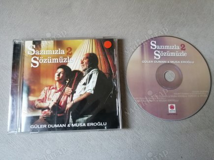 SAZIMIZLA SÖZÜMÜZLE - GÜLER DUMAN / MUSA EROĞLU   -  2004 TÜRKİYE BASIM ALBÜM CD