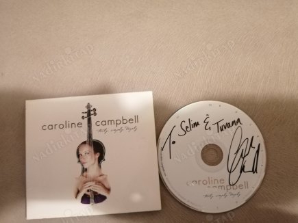 CAROLINE CAMPBELL - TRULY , SIMPLY ,DEEPLY  - 2010  USA BASIM ALBÜM CD - CD ÜZERİNE  İTHAFLI İMZALI