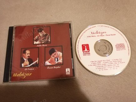 ATİLLA MERİÇ / ALİ YALÇIN / ÖZCAN BAYDAR - TÜRKÜZAR  - 2004 TÜRKİYE   BASIM ALBÜM CD