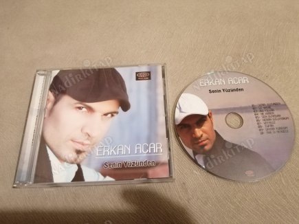 ERKAN ACAR - SENİN YÜZÜNDEN  - 2009 TÜRKİYE   BASIM ALBÜM CD