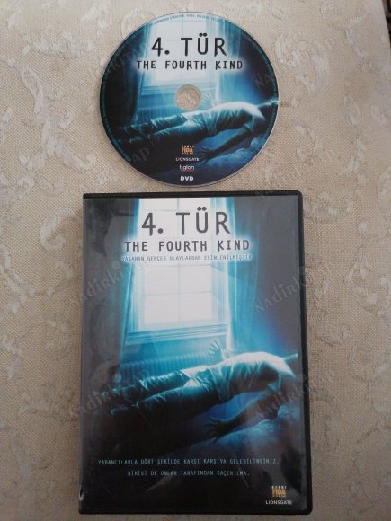 4. TÜR ( THE FOURTH KIND ) - BİR OLATUNDE OSUNSANMI FİLMİ  - 98 DAKİKA+EXTRAS -DVD FİLM- TÜRKİYE BASIM