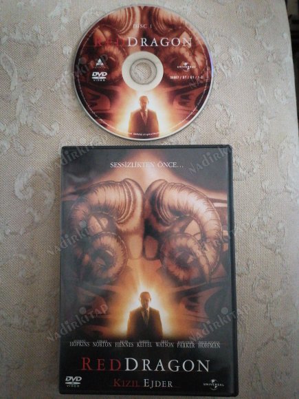 KIZIL EJDER (RED DRAGON ) - ANTHONY HOPKINS / EDWARD NORTON - 119  DAKİKA+EXTRAS -DVD  FİLM- TÜRKİYE BASIM