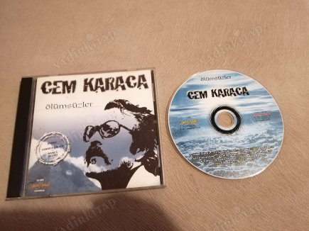 CEM KARACA  - ÖLÜMSÜZLER -  2007 TÜRKİYE   BASIM ALBÜM CD