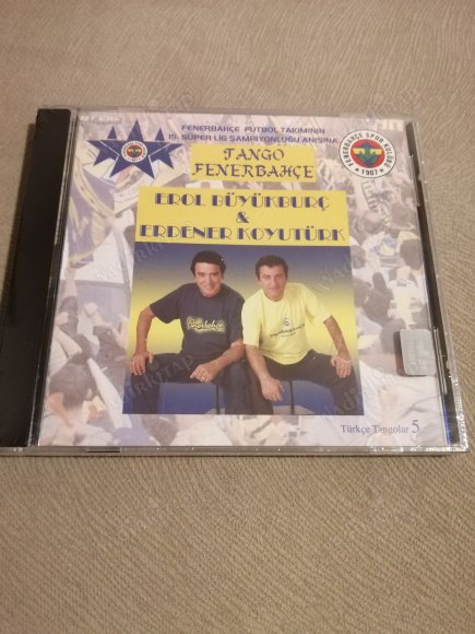 TANGO FENERBAHÇE - EROL BÜYÜKBURÇ / ERDENER KOYUTÜRK  -   2004 TÜRKİYE   BASIM ALBÜM CD - AÇILMAMIŞ AMBALAJINDA