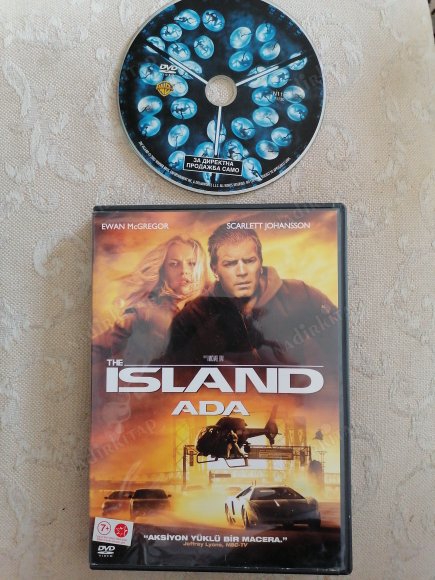 ADA ( ISLAND ) - EWAN McGREGOR / SCARLETT JOHANSSON - 130 DAKİKA+EXTRAS - DVD  FİLM- TÜRKİYE BASIM