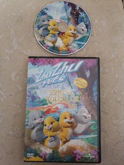 ZHU’YA YOLCULUK (ZHU ZHU PETS )   - 70 DAKİKA + EXTRAS  DVD ANİMASYON  FİLM