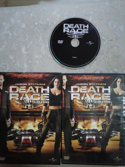 ÖLÜM YARIŞI ( DEATH RACE ) - UZATILMIŞ VERSİYON -  JASON STATHAM - 106  DAKİKA  -  2. EL DVD FİLM  - TÜRKİYE BASIM