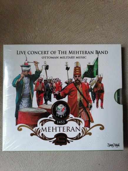 MEHTERAN 3 - OTTOMAN MILITARY MUSIC - LIVE CONCERT OF THE MEHTERAN -TÜRKİYE BASIM -  CD ALBÜM - AÇILMAMIŞ AMBALAJINDA