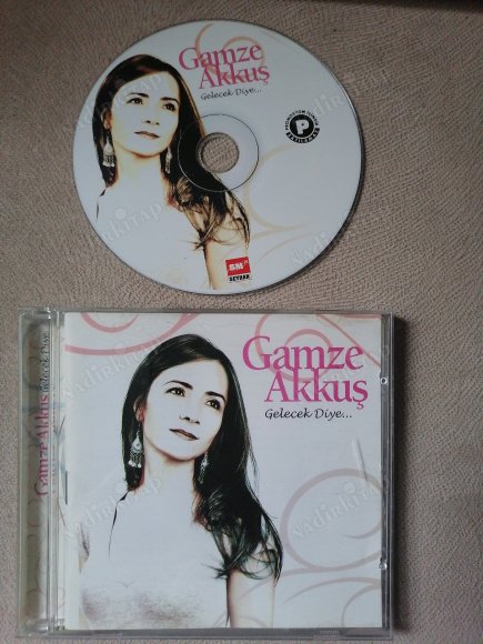 GAMZE AKKUŞ - GELECEK DİYE - 2007 TÜRKİYE  BASIM CD ALBÜM