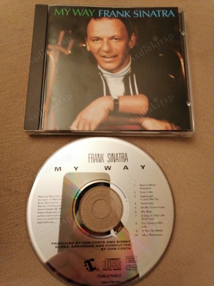 FRANK SINATRA - MY WAY - ALMANYA  BASIM CD ALBÜM