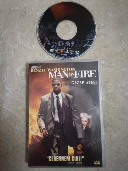 GAZAP ATEŞİ ( MAN ON FIRE ) - DENZEL WASHINGTON  -  140  DAKİKA  -  DVD FİLM  - TÜRKİYE BASIM