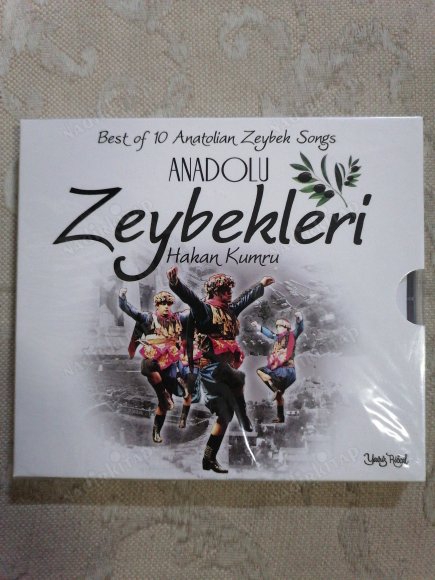 ANADOLU ZEYBEKLERİ -( BEST OF 10 ANATOLIAN ZEYBEK SONGS ) - HAKAN KUMRU - 2013 TÜRKİYE  BASIM CD ALBÜM - AÇILMAMIŞ AMBALAJINDA