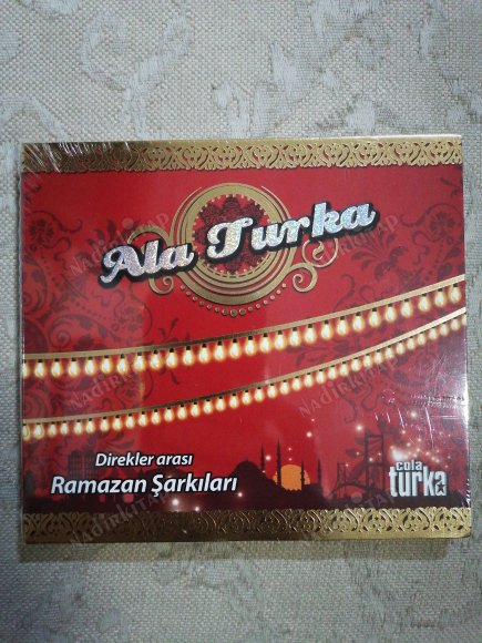 ALA TURKA - DİREKLER ARASI RAMAZAN ŞARKILARI -  TÜRKİYE  BASIM CD ALBÜM - AÇILMAMIŞ AMBALAJINDA