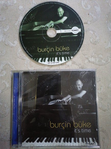 BURÇİN BÜKE - IT’S TIME  -  TÜRKİYE  BASIM CD ALBÜM