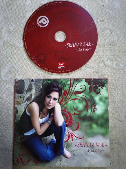 ŞEHNAZ SAM - AŞKA DÜŞER - 2008  TÜRKİYE  BASIM CD ALBÜM