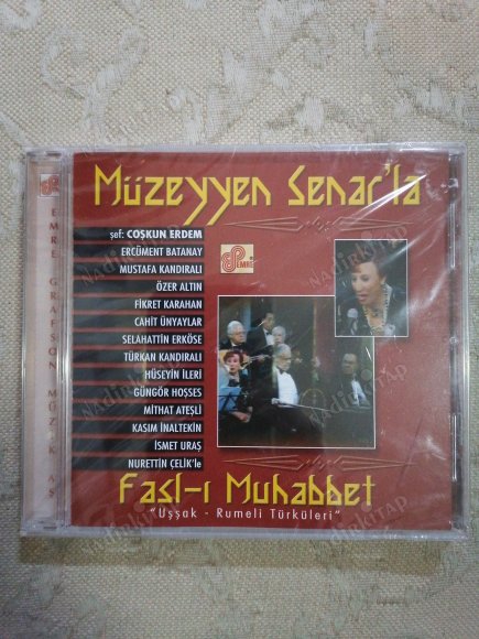 MÜZEYYEN SENAR’LA  FASL-I MUHABBET   -  TÜRKİYE  BASIM CD ALBÜM - AÇILMAMIŞ AMBALAJINDA