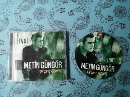 Metin  Güngör -  Efsane Gönül ( İnat ) - TÜRKİYE  BASIM CD ALBÜM