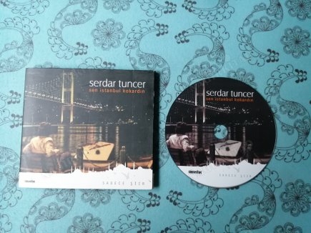 SERDAR TUNCER - SEN İSTANBUL KOKARDIN - TÜRKİYE  BASIM CD ŞİİR ALBÜM