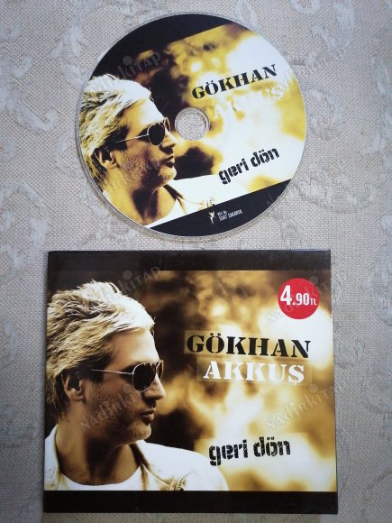 GÖKHAN AKKUŞ - GERİ DÖN -  2011 TÜRKİYE  BASIM CD  ALBÜM