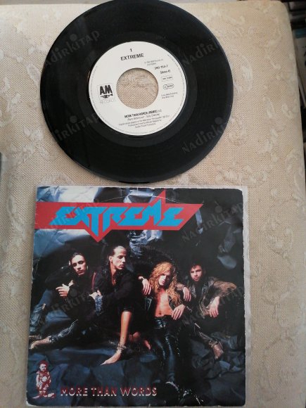 EXTREME - MORE THAN WORDS - 1990 ALMANYA BASIM  45 LİK PLAK