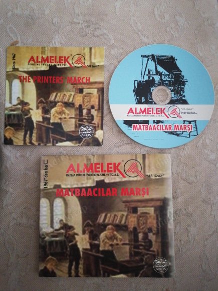 MATBAACILAR MARŞI  - ALMELEK MATBAA - TÜRKİYE  BASIM CD