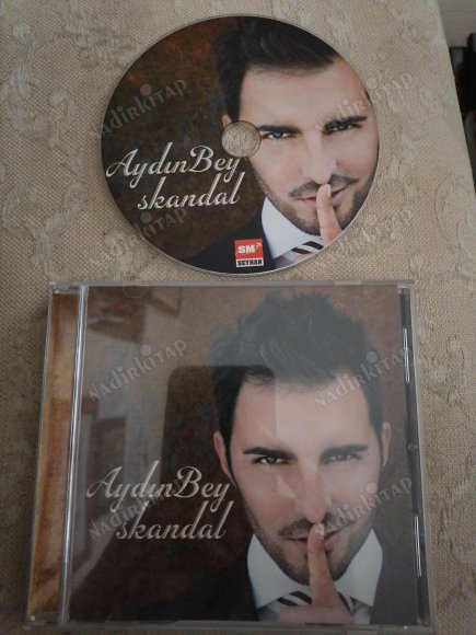 AYDIN BEY - SKANDAL  - TÜRKİYE  BASIM CD ALBÜM