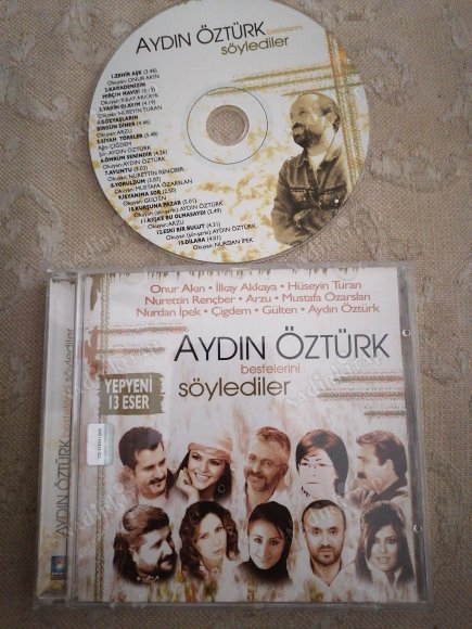 AYDIN ÖZTÜRK  BESTELERİNİ SÖYLEDİLER  -  2006 TÜRKİYE   BASIM ALBÜM CD