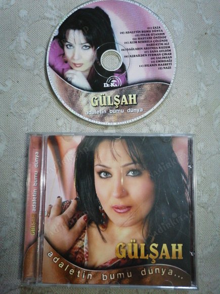 GÜLŞAH - ADALETİN BUMU DÜNYA - 2014 TÜRKİYE  BASIM CD ALBÜM