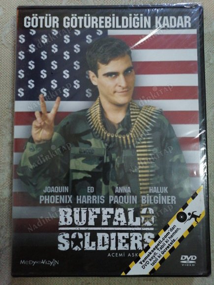 BUFFALO SOLDIERS - JOAQUIN PHOENIX / ED HARRIS - 106 DAKİKA -  TÜRKİYE  BASIM -  DVD FİLM   - AÇILMAMIŞ AMBALAJINDA