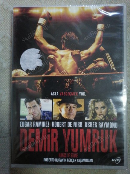 DEMİR YUMRUK ( HANDS OF STONE ) - EDGAR RAMIRES / ROBERT DE NIRO - 107  DAKİKA -  TÜRKİYE  BASIM -  DVD FİLM   - AÇILMAMIŞ AMBALAJINDA