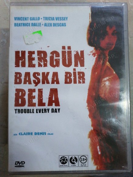 HERGÜN BAŞKA BİR BELA ( TROUBLE EVERYDAY ) / BİR CLAIRE DENIS  FİLMİ  - 100 DAKİKA TÜRKİYE BASIM -  DVD FİLM - AÇILMAMIŞ AMBALAJINDA