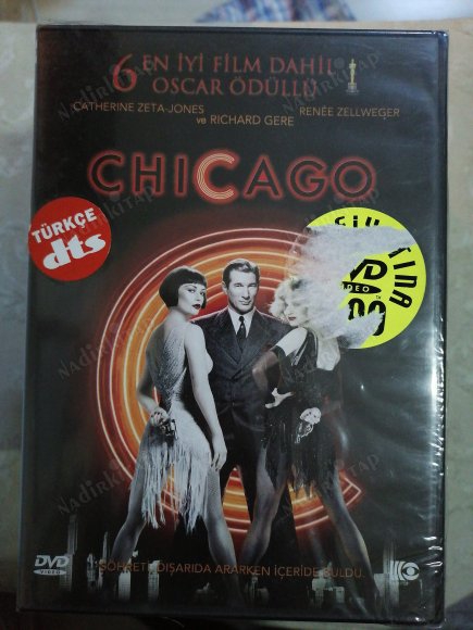 CHICAGO - CATHERINE ZETA JONES / RICHARD GERE - 118 DAKİKA - DVD FİLM - TÜRKİYE BASIM - AÇILMAMIŞ AMBALAJINDA