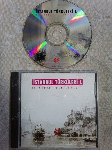 İSTANBUL TÜRKÜLERİ 1 ( İSTANBUL FOLK SONGS  I ) -  TÜRKİYE  BASIM CD ALBÜM ( MOR BANDROLLÜ)