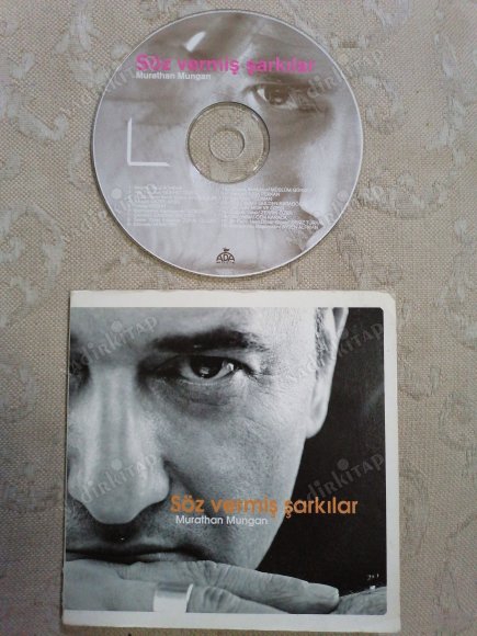 MURATHAN MUNGAN - SÖZ VERMİŞ ŞARKILAR - 2004  TÜRKİYE  BASIM CD ALBÜM