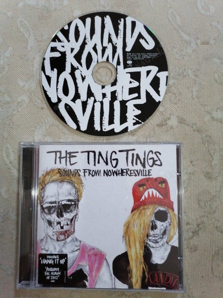 THE TING TINGS - SOUNDS FROM NOWHERESVILLE - 2012 EU ( AVRUPA )  BASIM -   CD ALBÜM