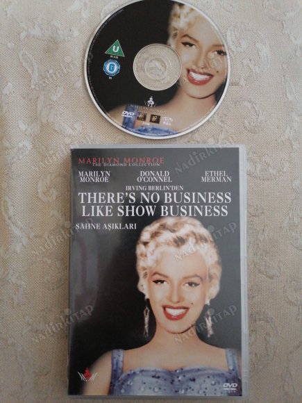 SAHNE AŞIKLARI ( THERE IS NO BUSSINESS LIKE SHOW BUSSINESS ) - MARYLIN MONROE  - 117 DAKİKA  DVD FİLM TÜRKİYE BASIM