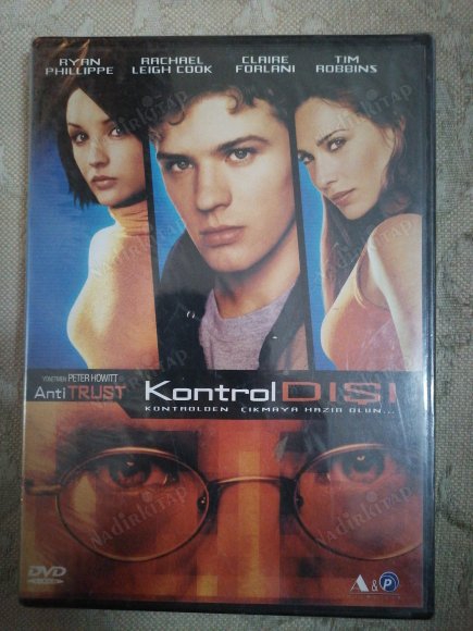 KONTROL DIŞI ( ANTI TRUST )  - RYAN PHILIPPE  / RACHEL LEIGH COOK )   95 DAKİKA   TÜRKİYE BASIM - DVD FİLM - AÇILMAMIŞ AMBALAJINDA