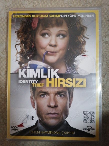 KİMLİK HIRSIZI ( IDENTITY THIEF )  - BİR SETH GORDON FİLMİ    107 DAKİKA   TÜRKİYE BASIM - DVD FİLM - AÇILMAMIŞ AMBALAJINDA