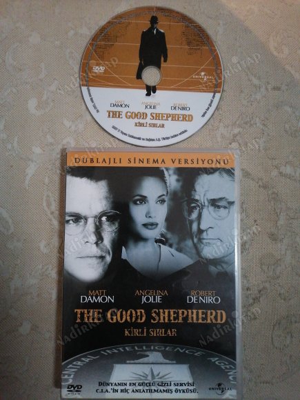 KİRLİ SIRLAR ( THE GOOD SHEPHERD ) - MATT DAMON / ANGELINA JOLIE / ROBERT DE NIRO   - DUBLAJLI SİNEMA VERSİYONU -133 DAKİKA   TÜRKİYE BASIM - DVD FİLM