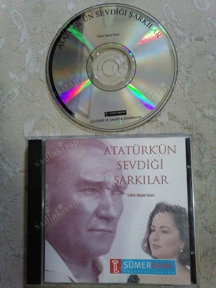 NAZAN SIVACI  - ATATÜRK’ÜN SEVDİĞİ ŞARKILAR  TÜRKİYE BASIM -   CD ALBÜM