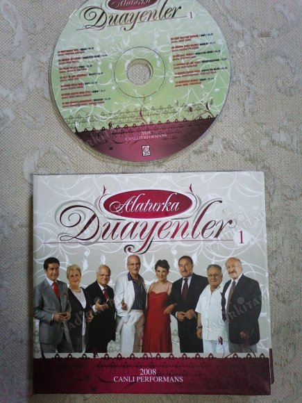 ALATURKA DUAYENLERİ 1 -  2008 CANLI PERFORMANS - 2008   TÜRKİYE BASIM -   CD ALBÜM