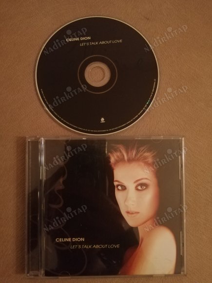 CELINE DION - LET’S TALK ABOUT LOVE - 1997 KANADA BASIM -   CD ALBÜM