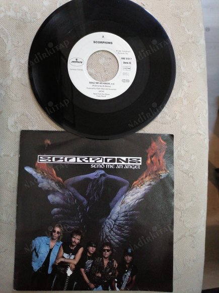 SCORPIONS - SEND ME AN ANGEL  - 1991 ALMANYA   BASIM 45 LİK PLAK