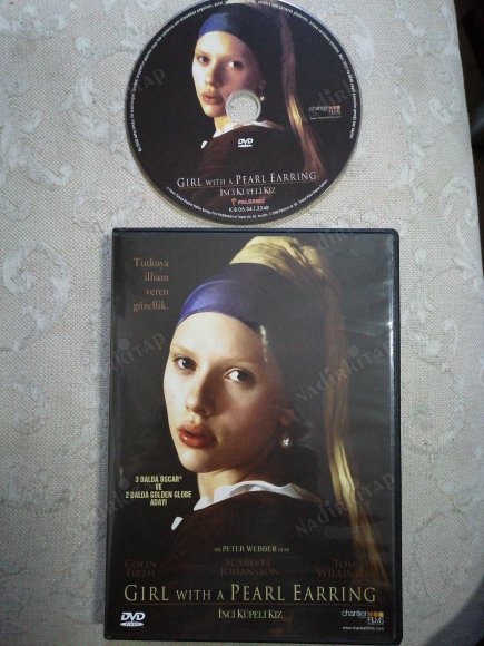 İNCİ KÜPELİ KIZ ( THE GIRL WITH  A PEARL EARRING )  - BİR PETER WEBER FİLMİ - 96 DAKİKA   TÜRKİYE BASIM - DVD FİLM